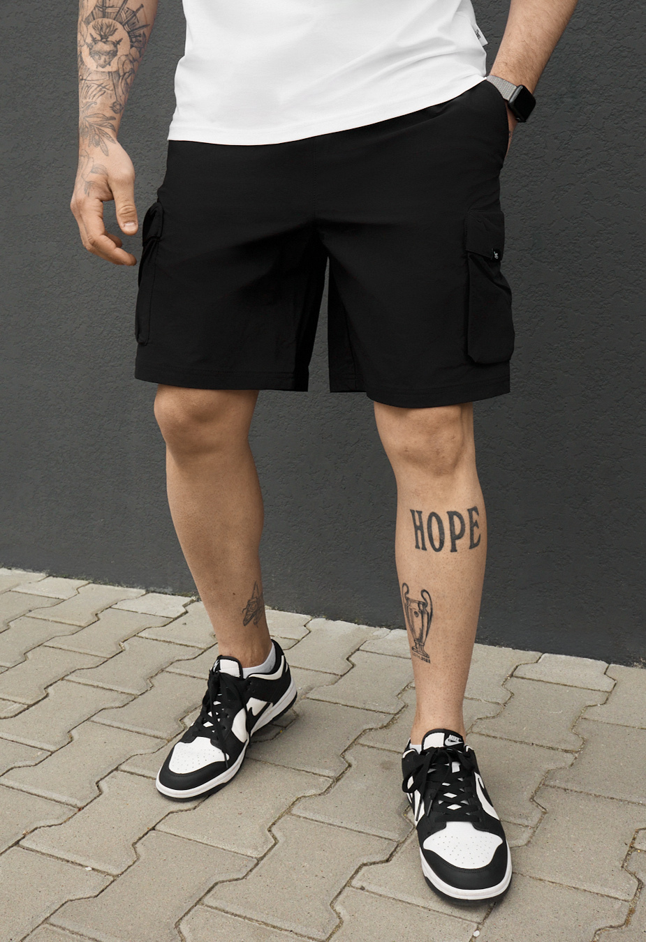 Spodenki Staff cargo sav black