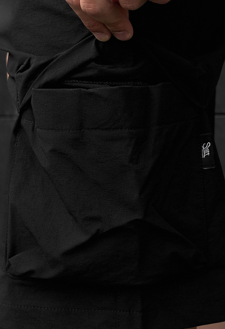 Spodenki Staff cargo sav black