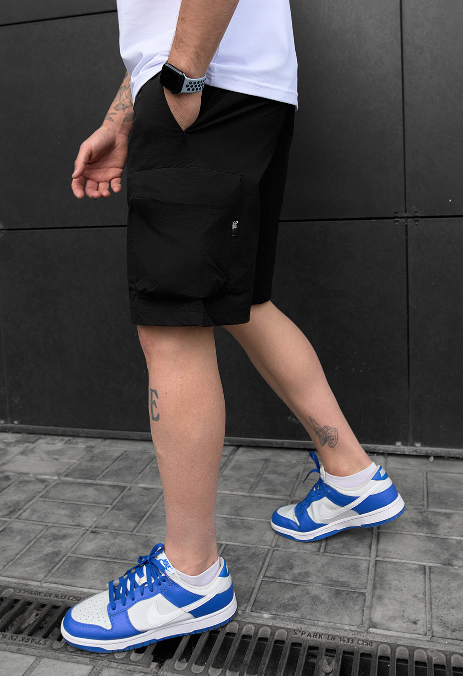 Spodenki Staff cargo sav black