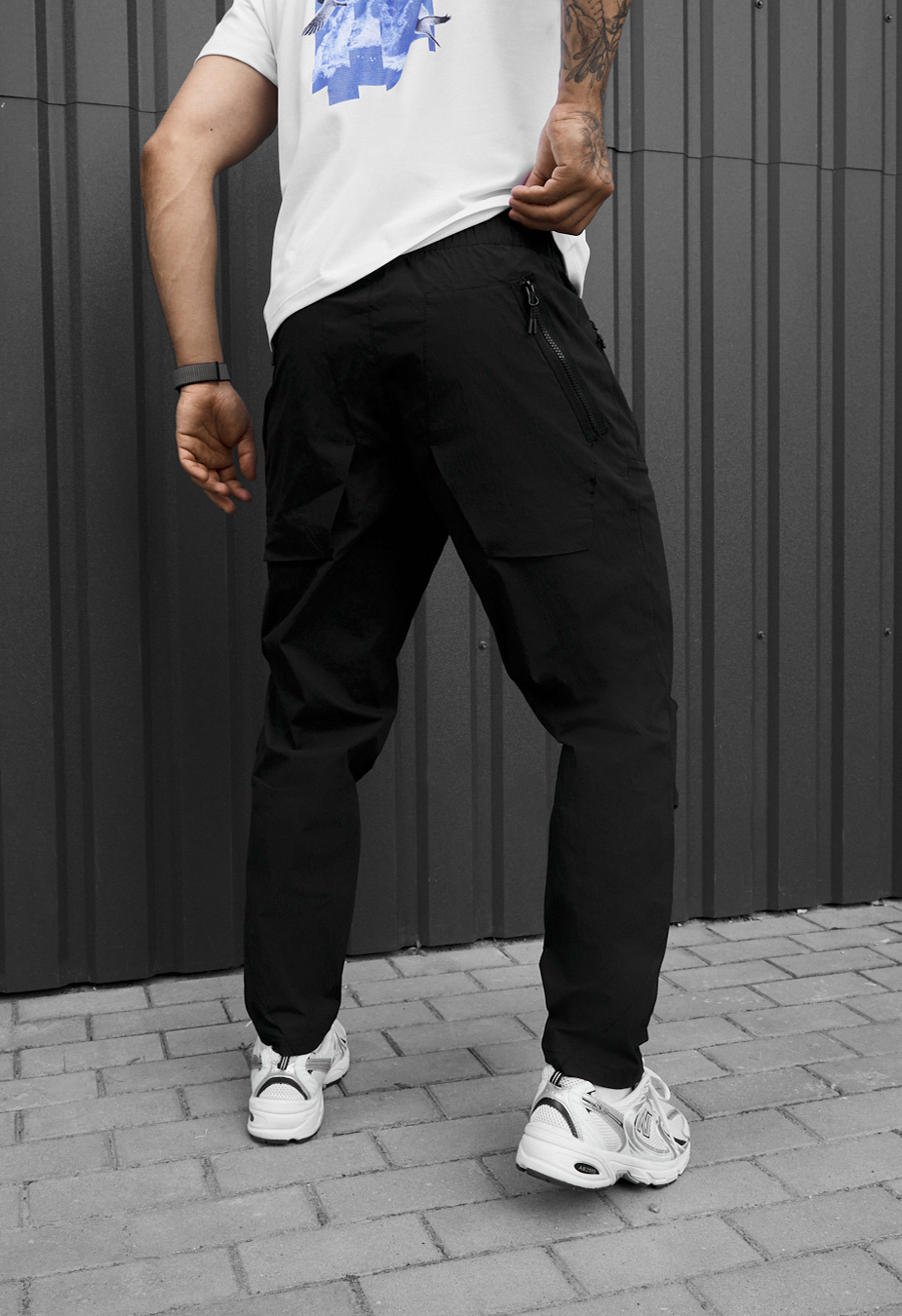 Spodnie chinos Staff sp black