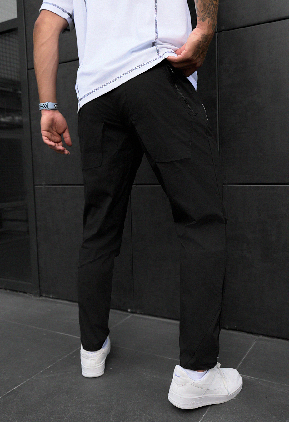 Spodnie chinos Staff sp black