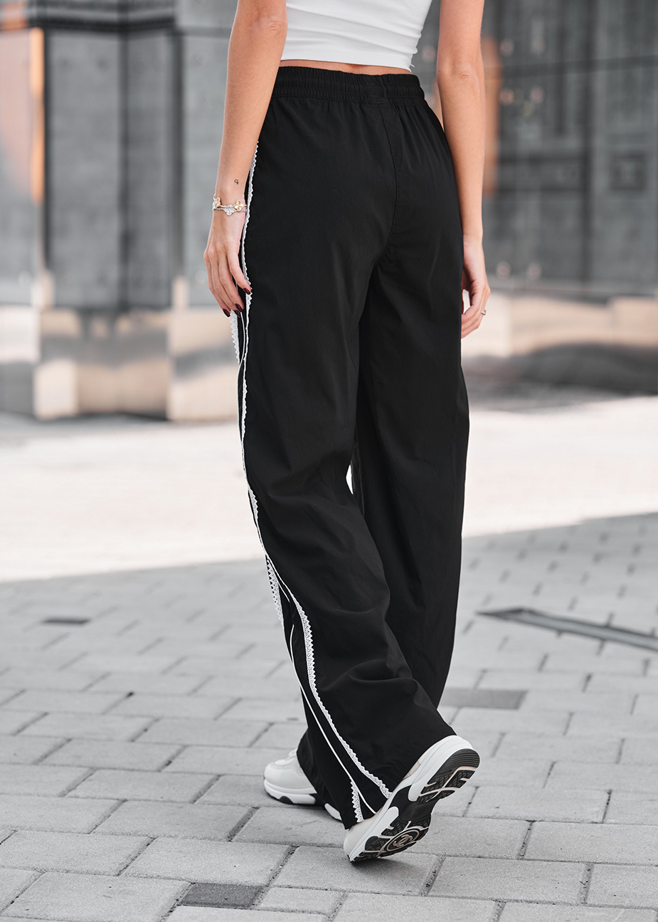 Spodnie Staff ti black reflective