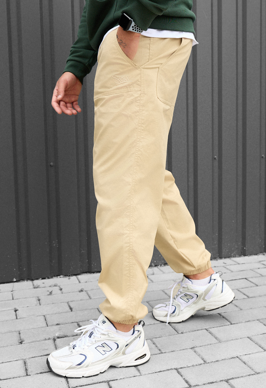 Joggery Staff par beige