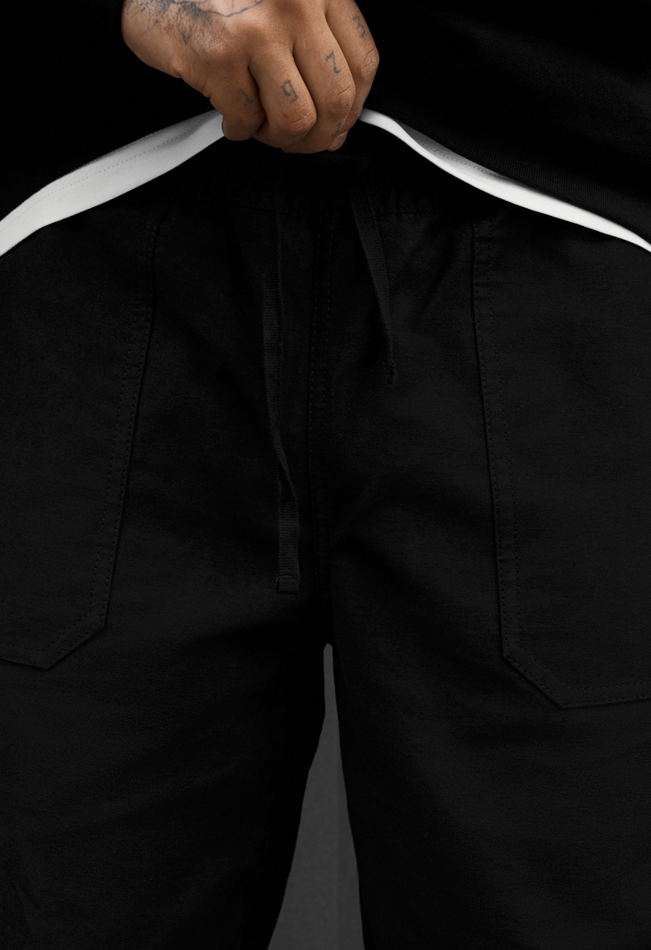 Spodnie chinos Staff dez black
