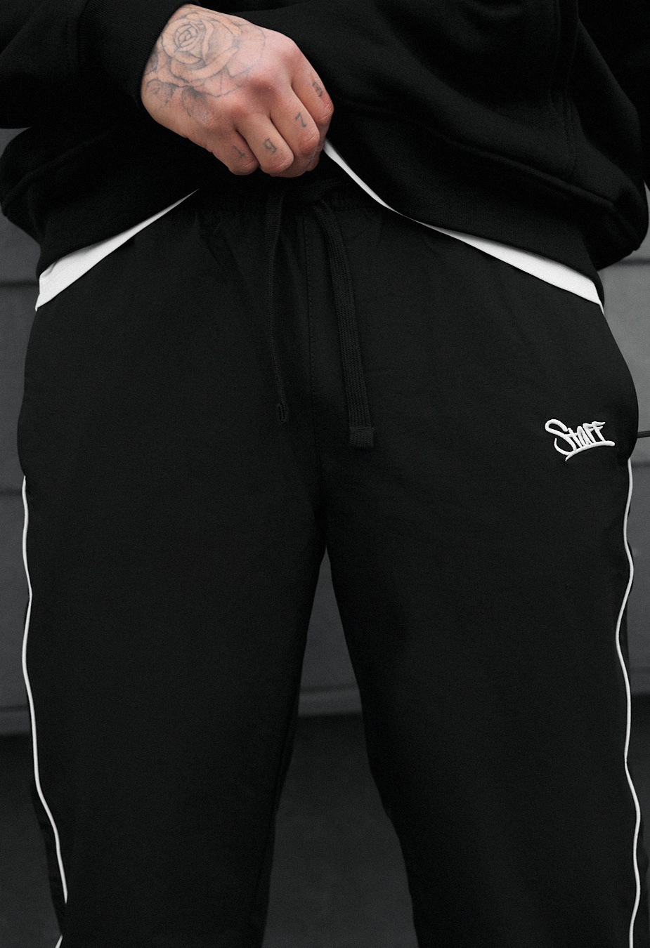 Spodnie Staff ino black2 reflective