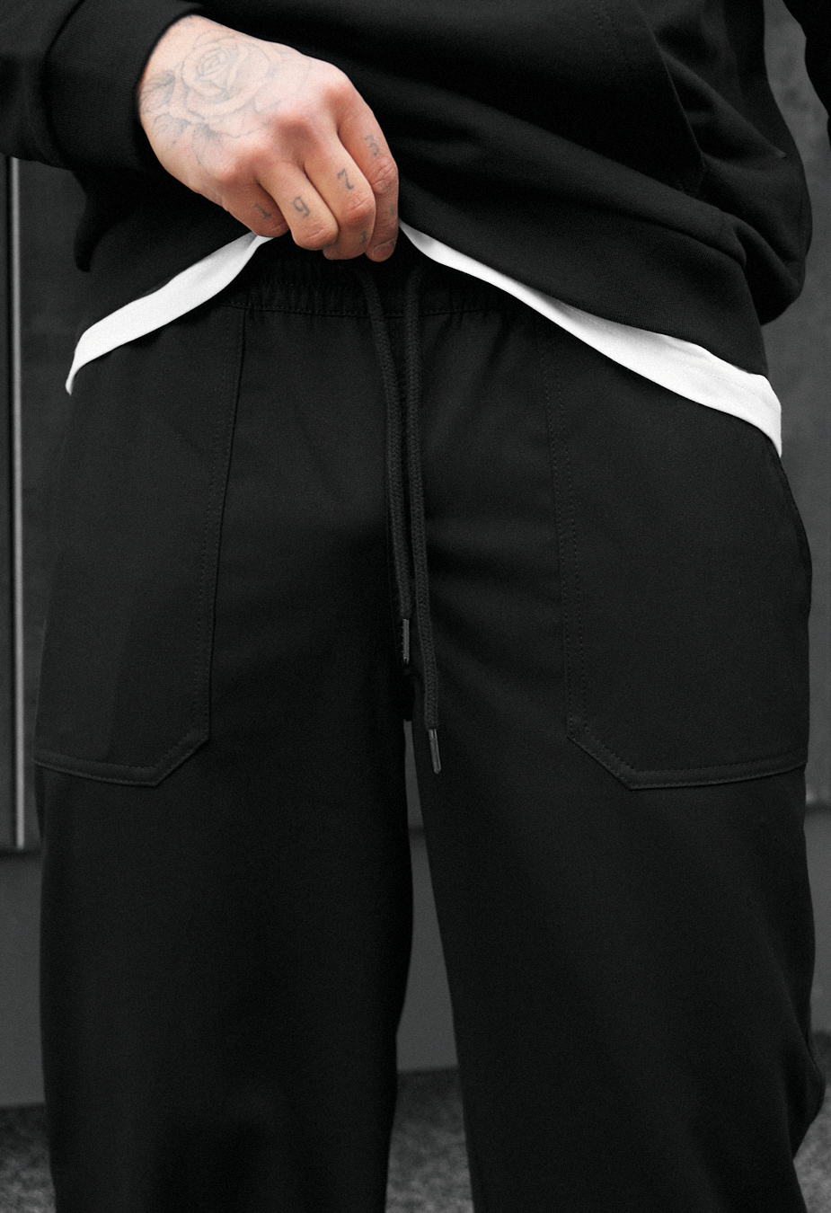 Spodnie chinos Staff jav black