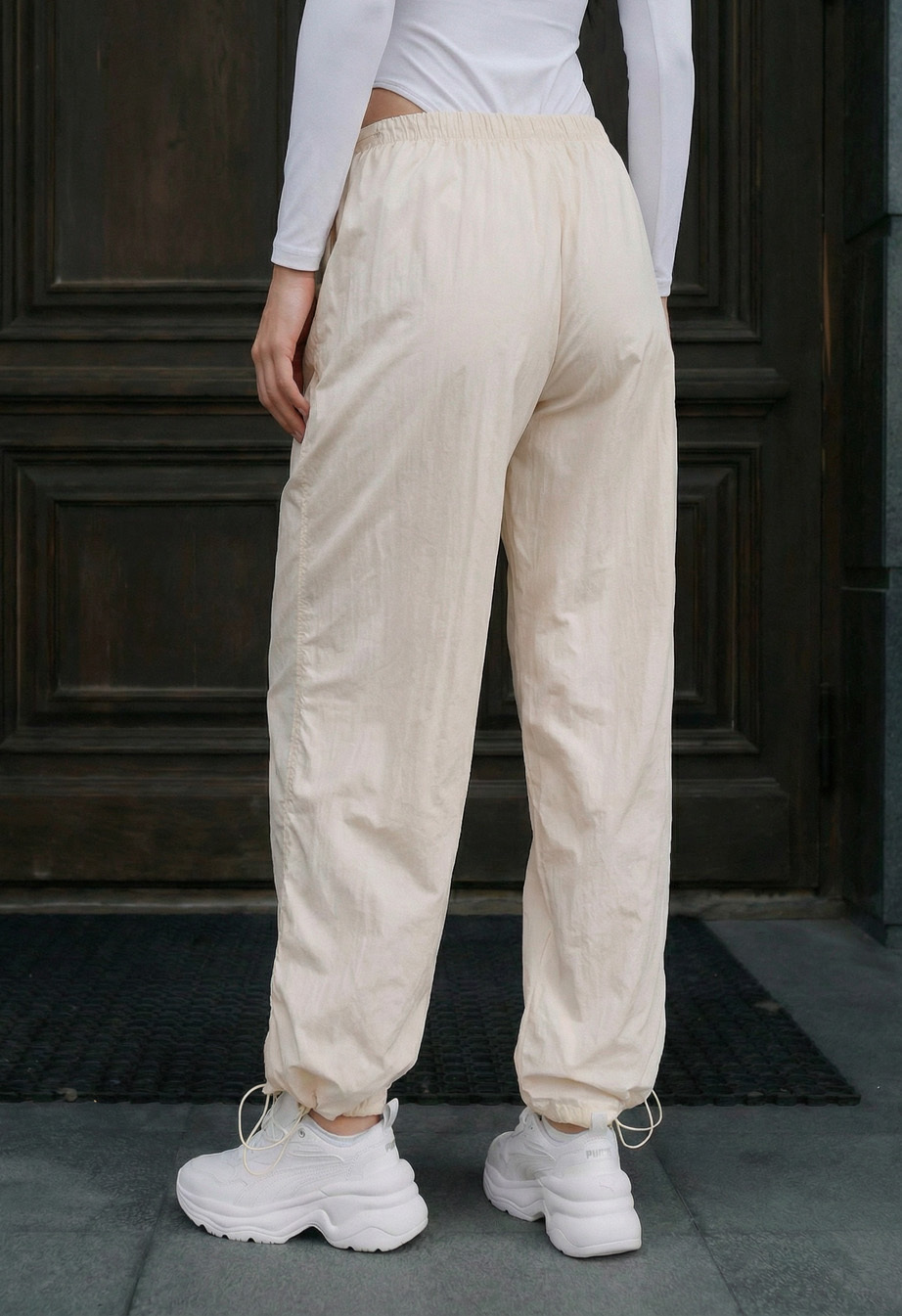 Spodnie Staff bl milk