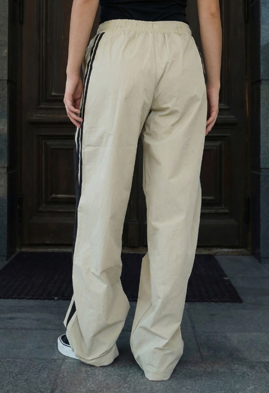 Spodnie dresowe Staff spo black & light beige