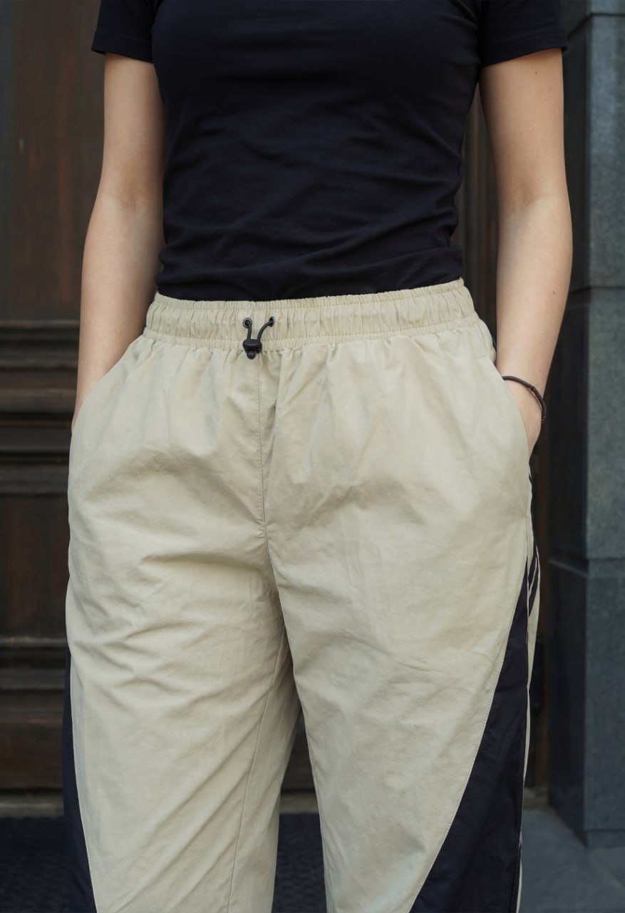 Spodnie dresowe Staff spo black & light beige