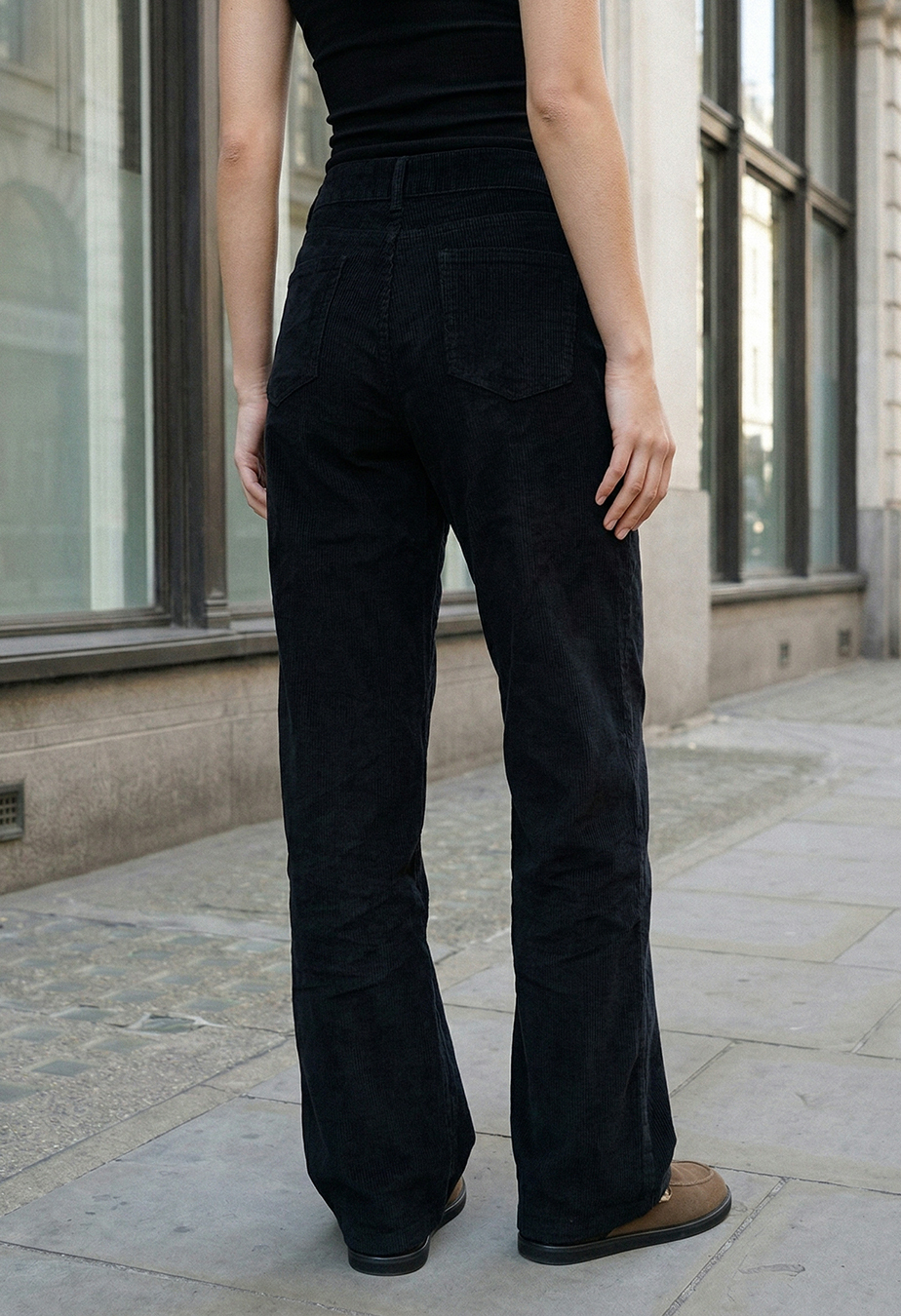 Spodnie Staff mi velvet black