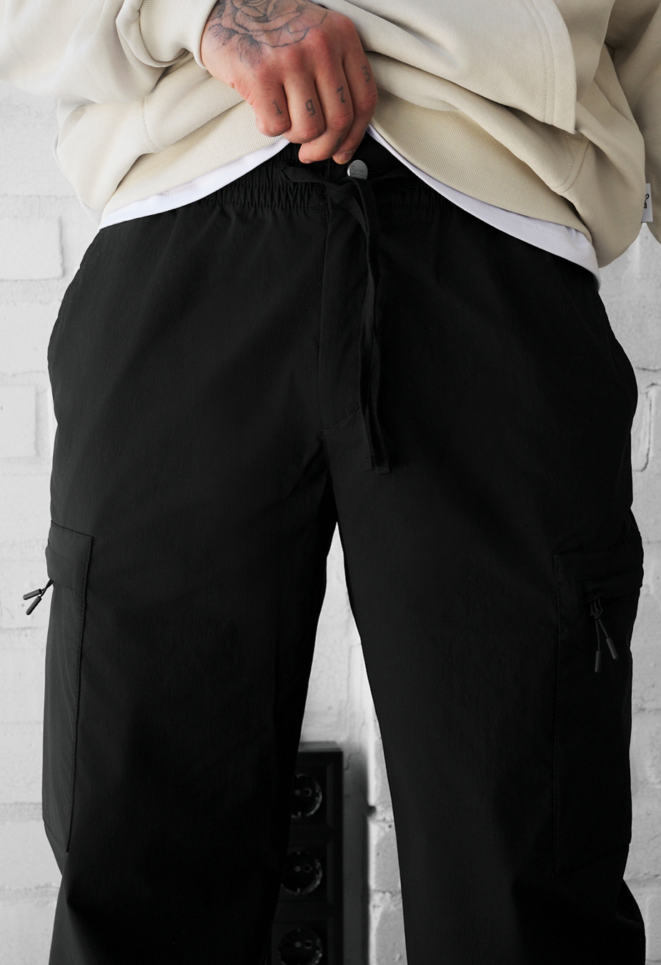 Spodnie Staff cargo bern black