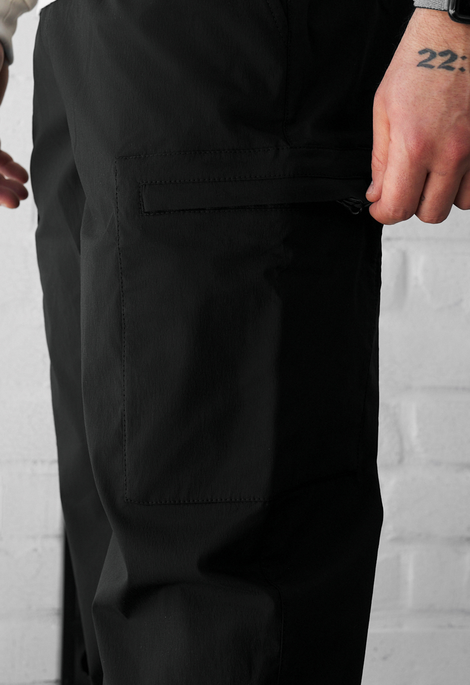 Spodnie Staff cargo bern black