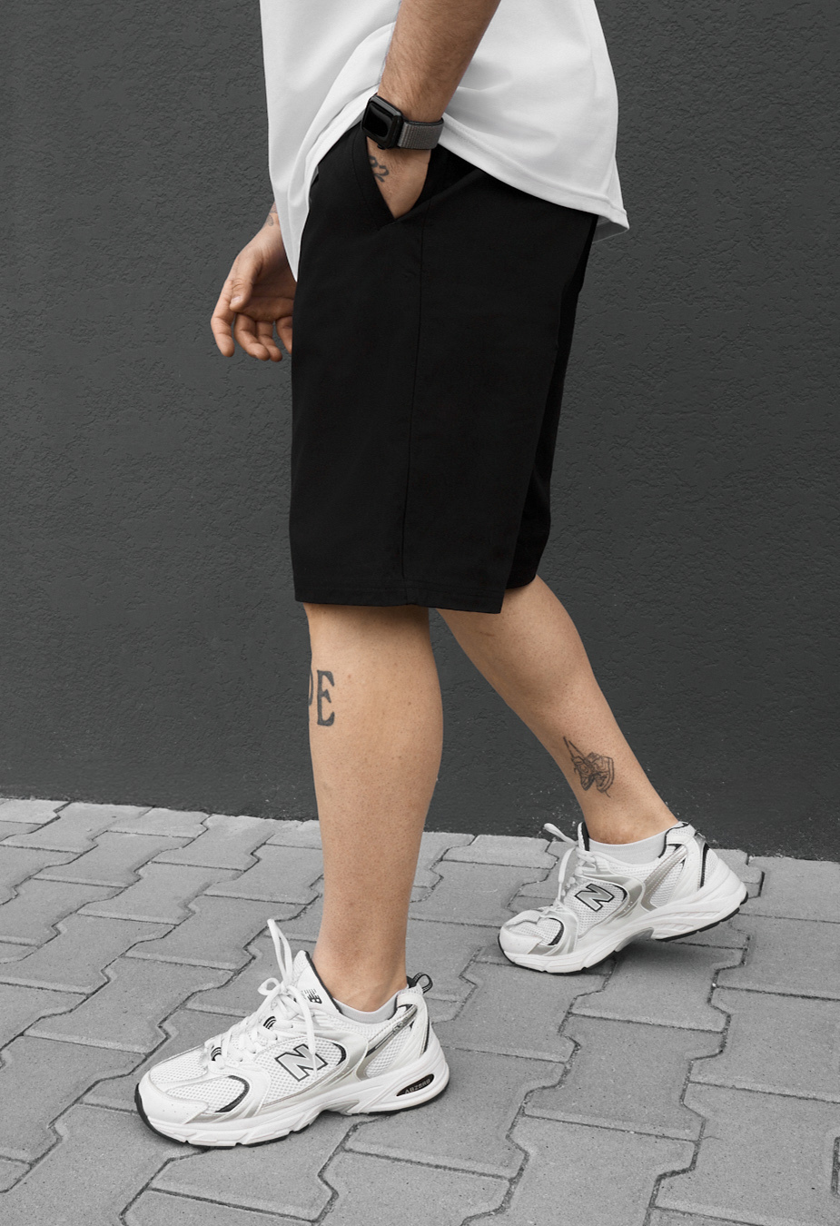 Spodenki Staff mar black