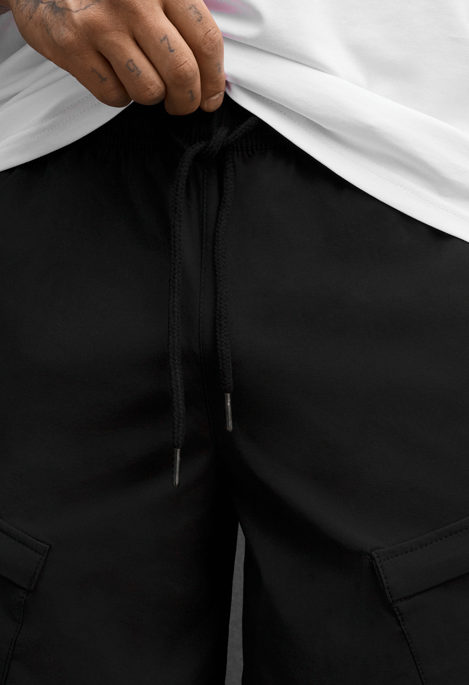 Spodenki Staff cargo em black