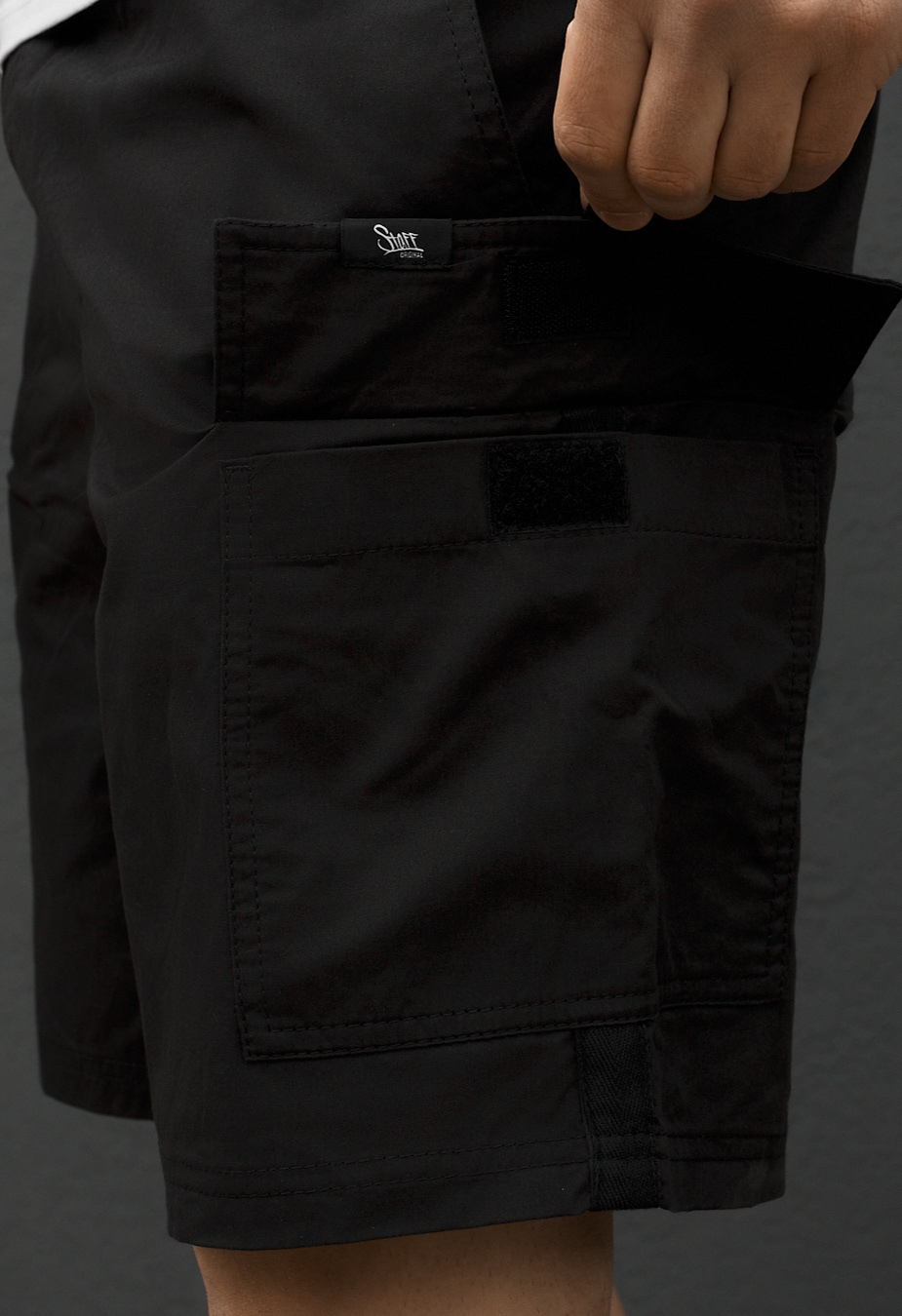 Spodenki Staff cargo nea black