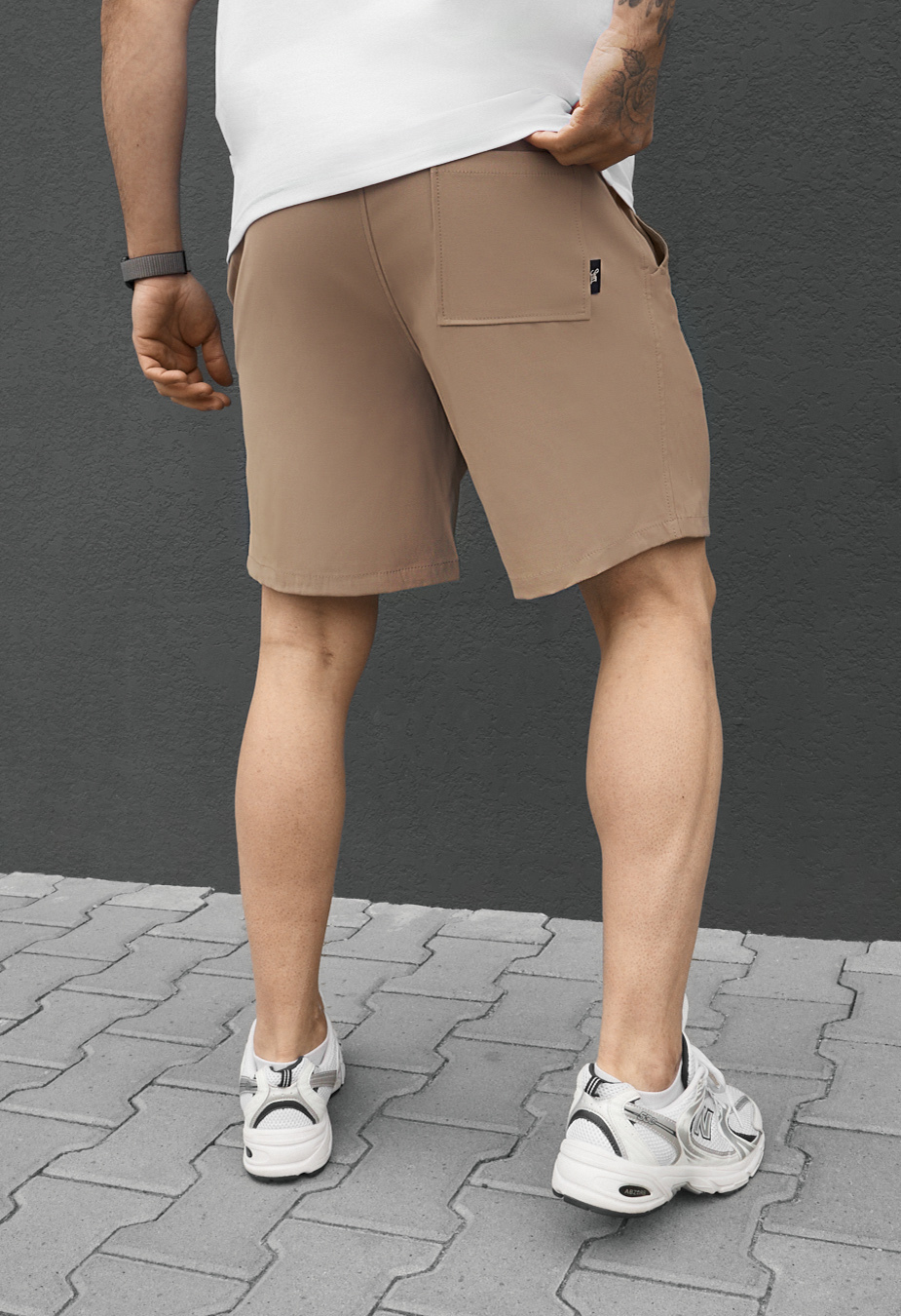 Spodenki Staff di light brown