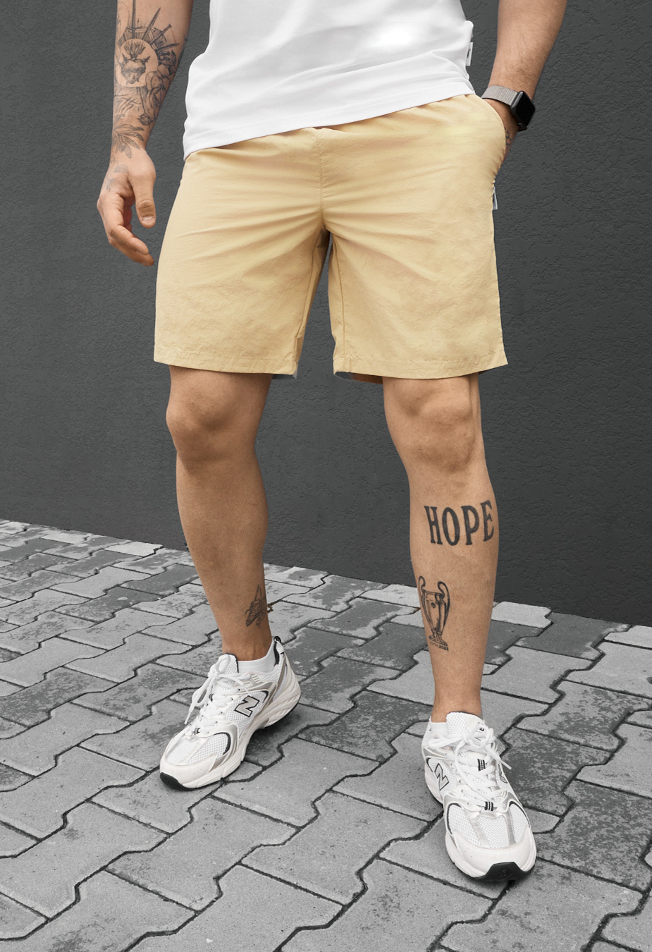 Spodenki plażowe Staff ha beige