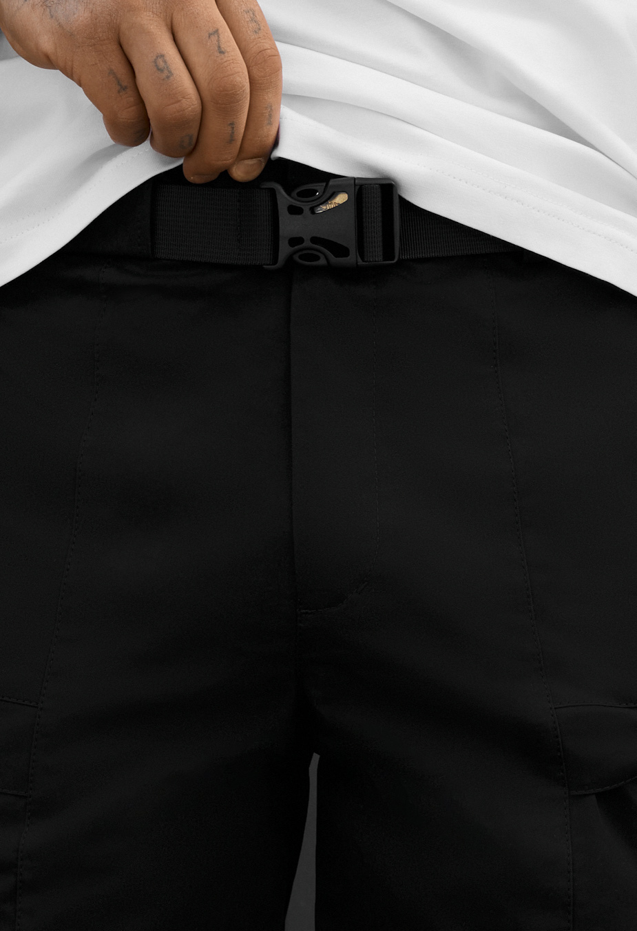 Spodenki Staff cargo fot black