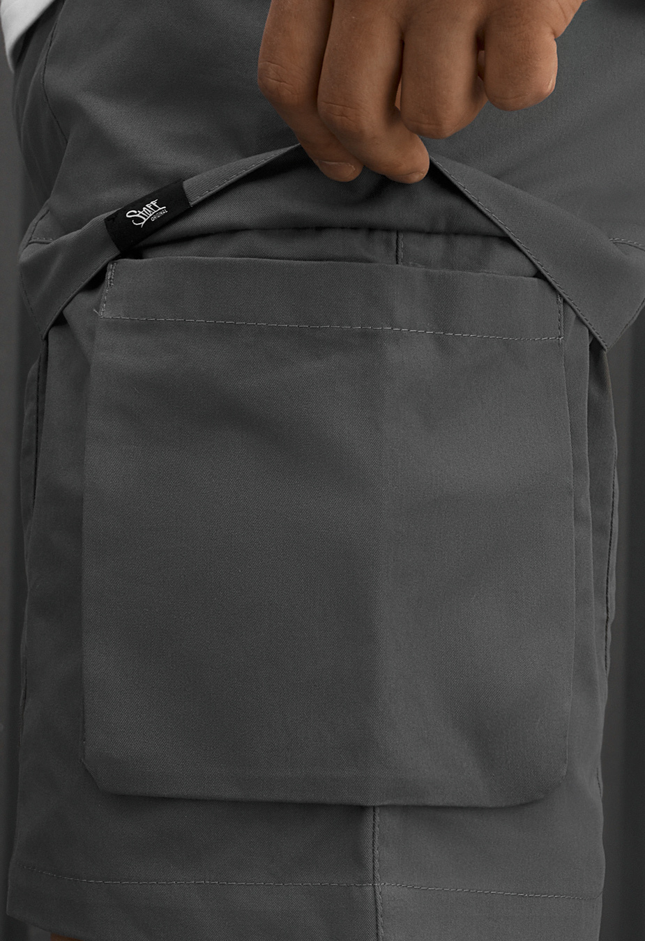 Spodenki Staff cargo fot dark gray