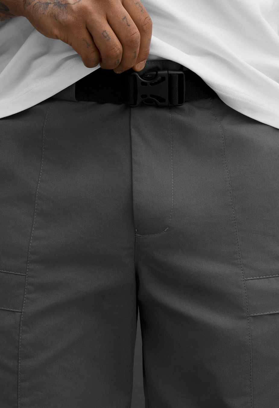 Spodenki Staff cargo fot dark gray