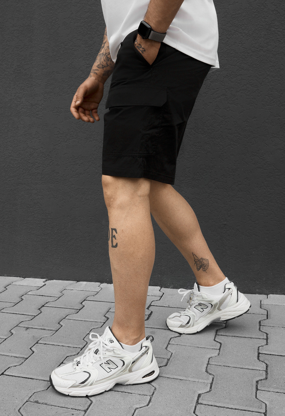 Spodenki Staff cargo kr black