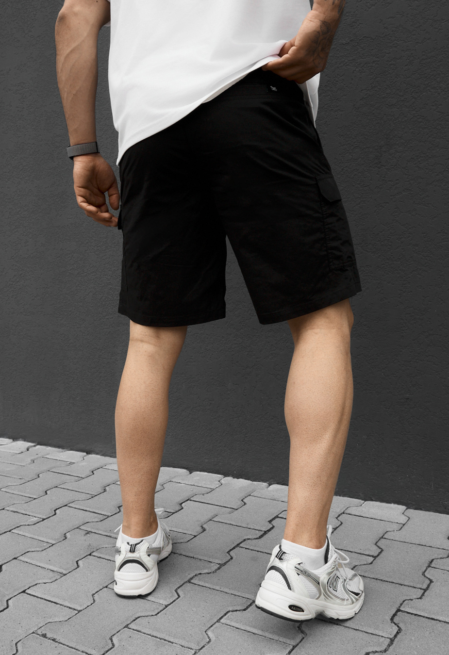 Spodenki Staff cargo kr black