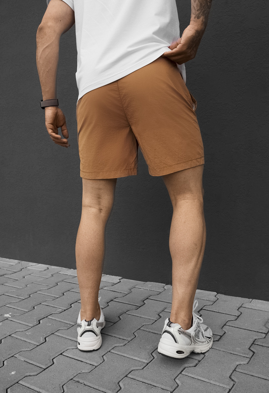 Spodenki plażowe Staff po ochre