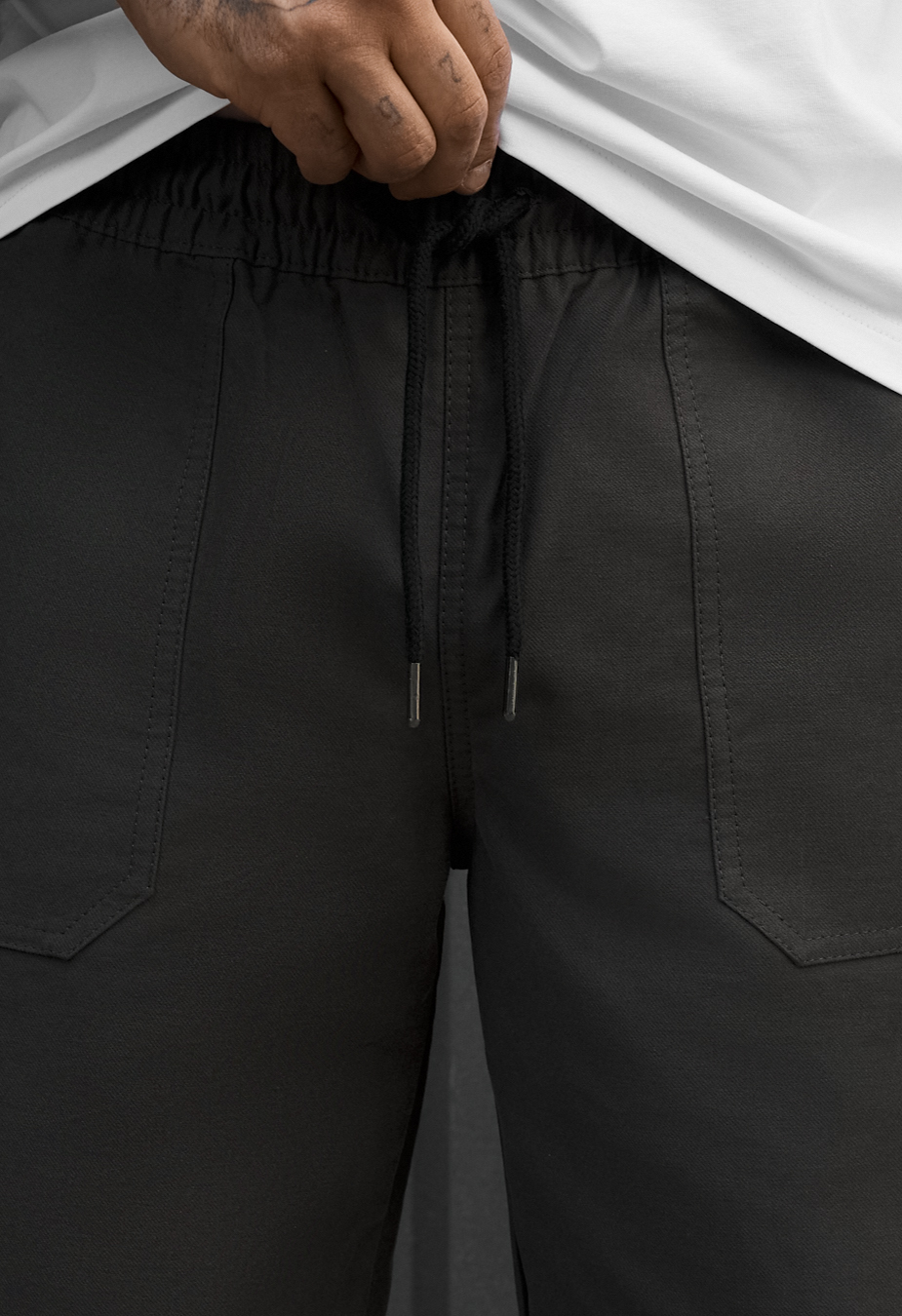 Spodnie chinos Staff dez dark khaki