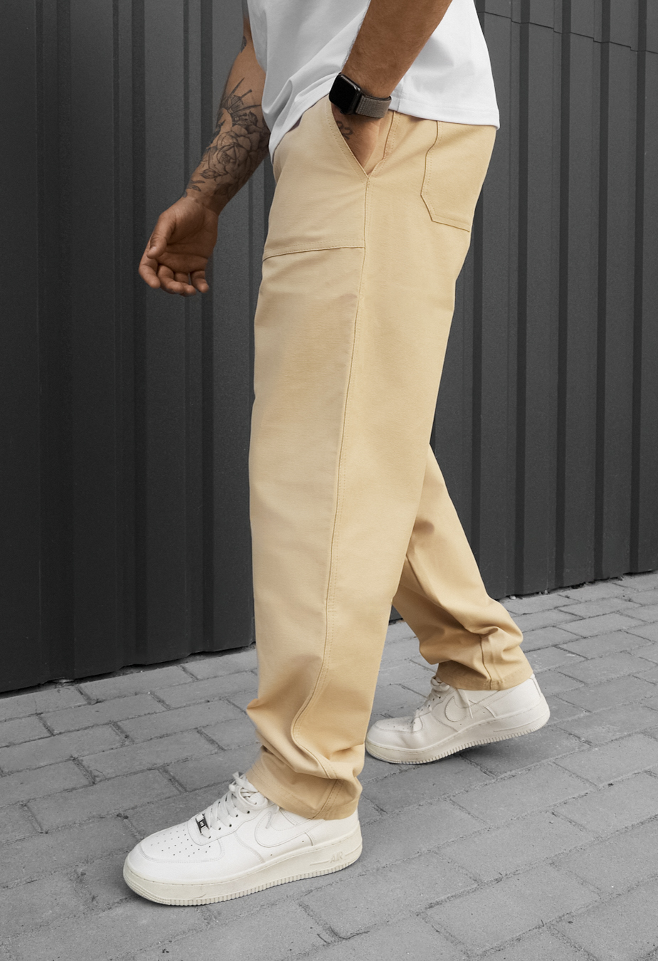 Chinos Staff dez beige