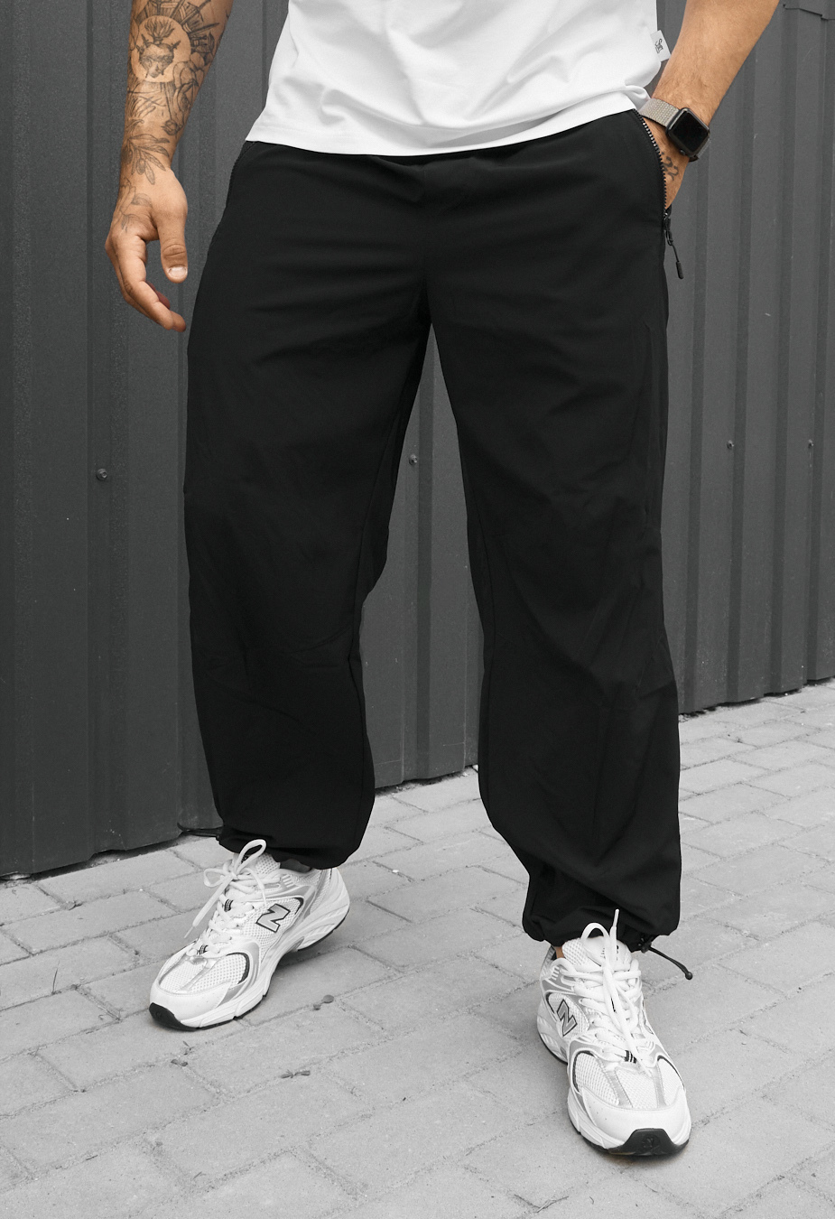 Spodnie Staff ni black