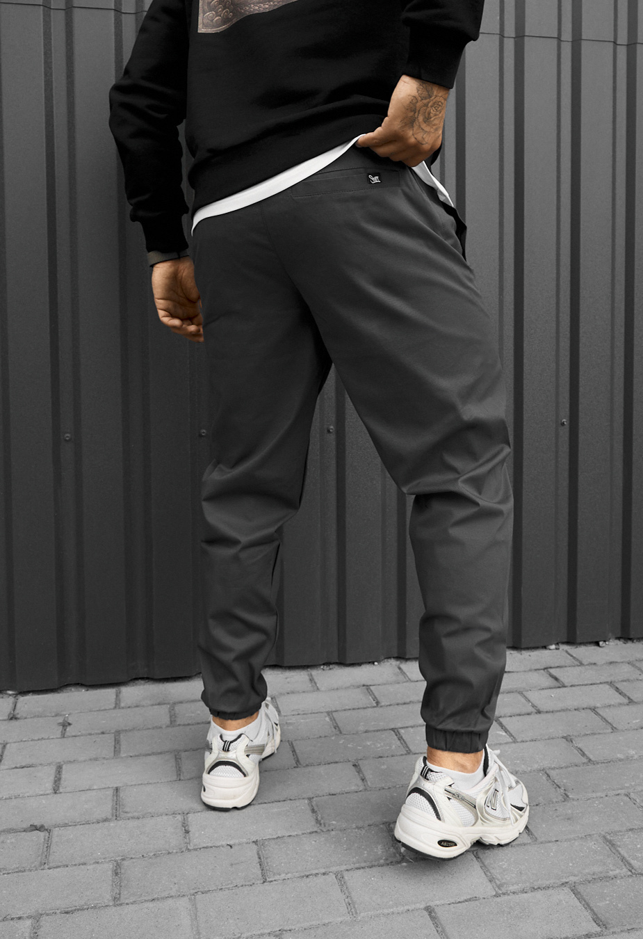 Joggery Staff pa dark gray