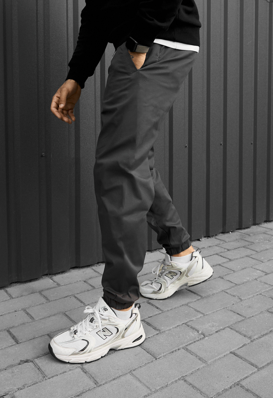 Joggery Staff pa dark gray