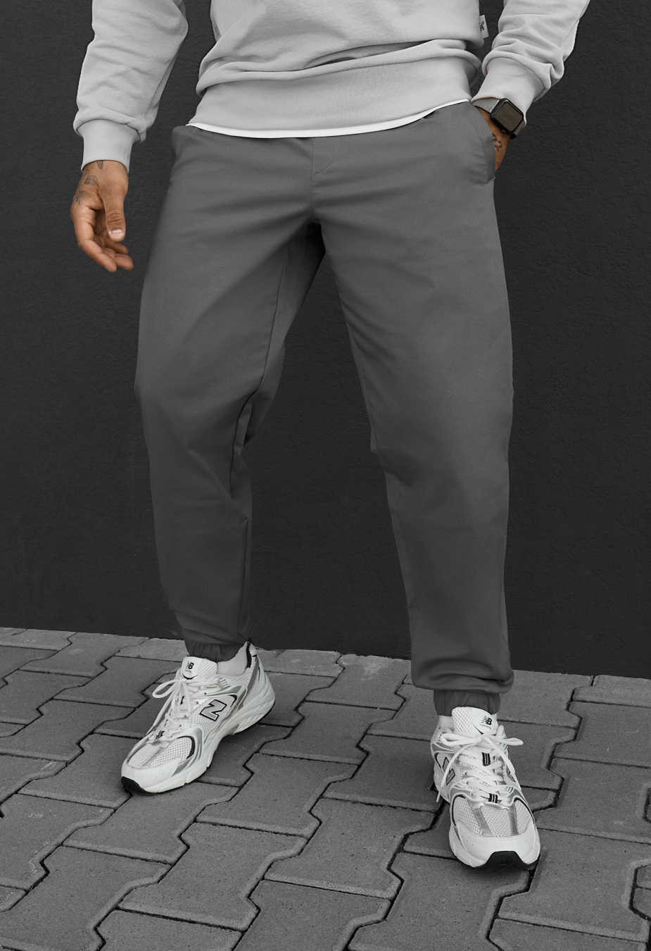 Joggery Staff pa gray
