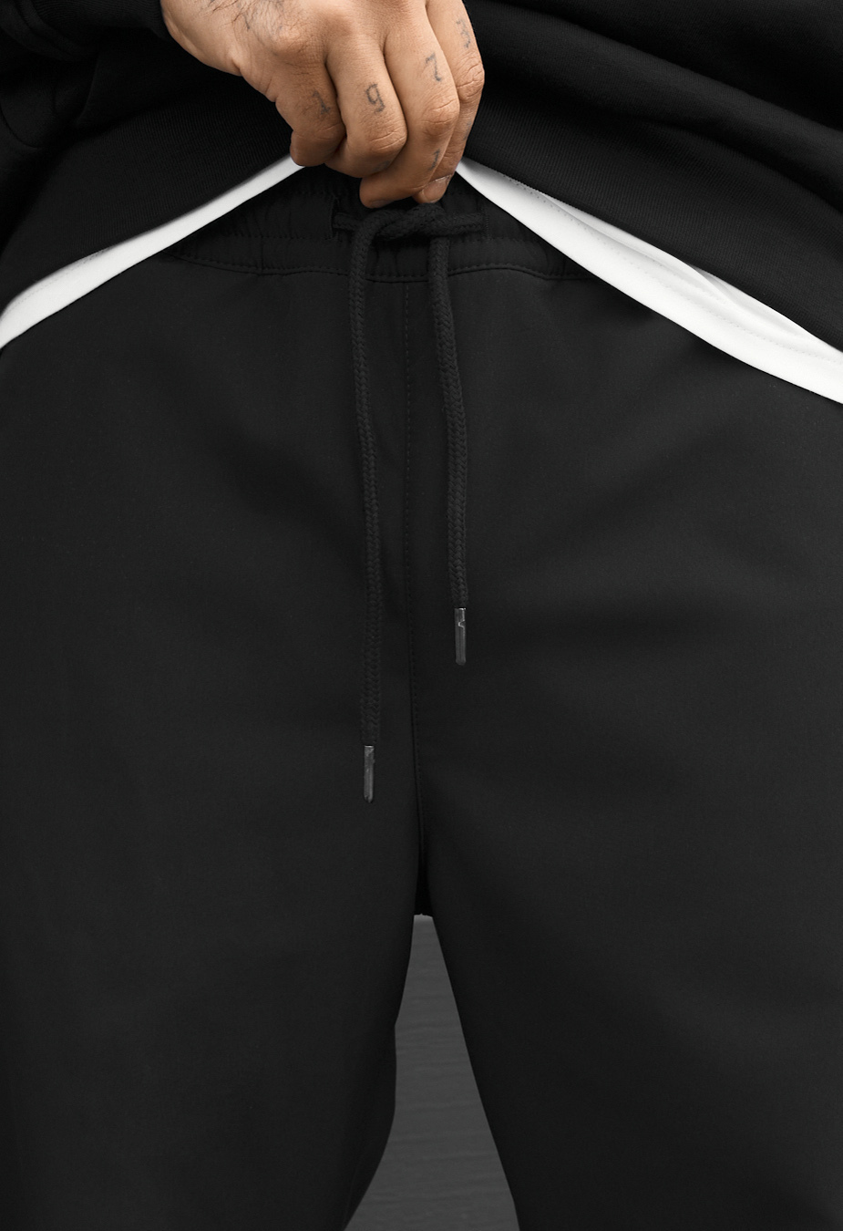 Spodnie ocieplane Staff cargo do black fleece
