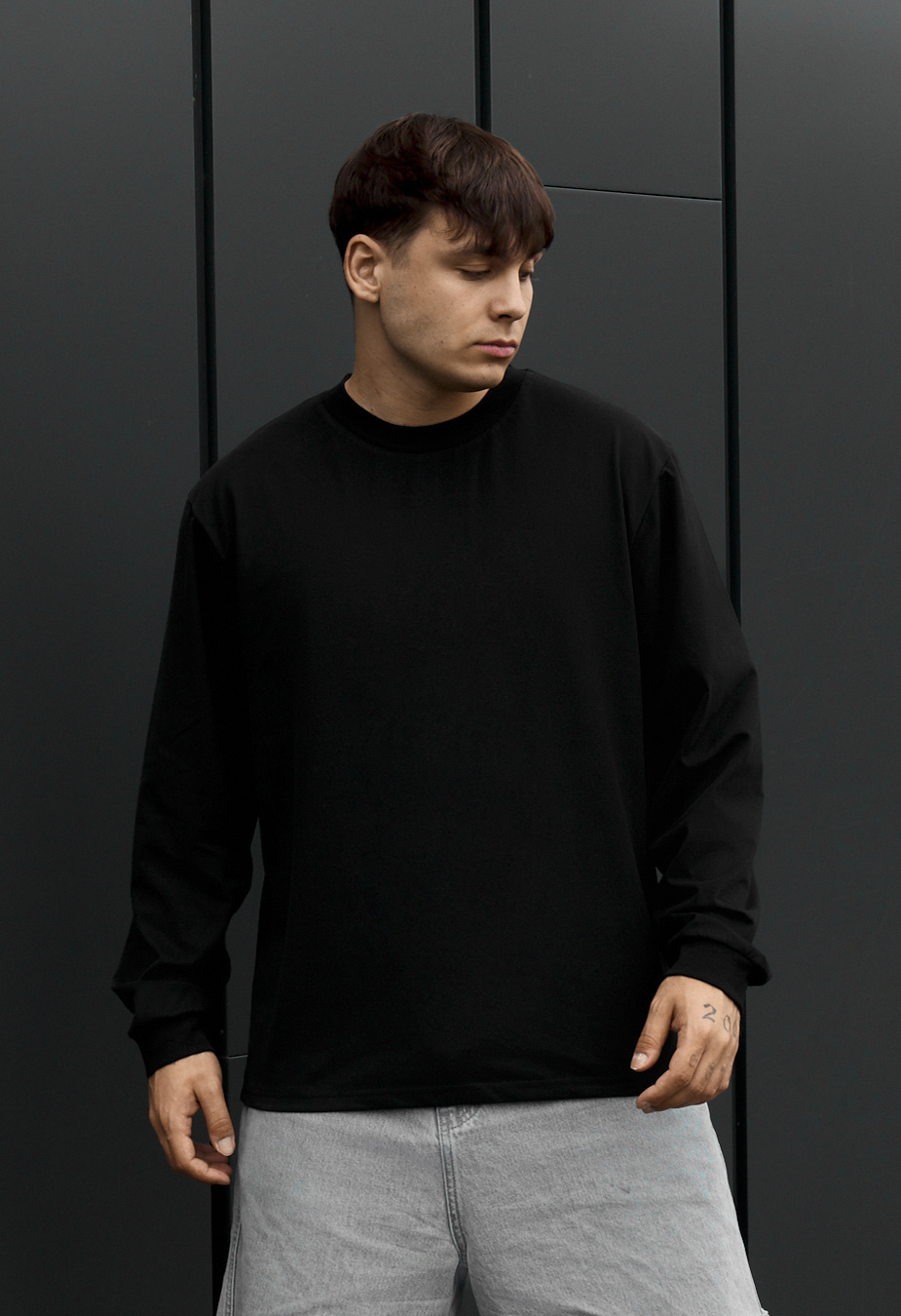 Longsleeve Staff black