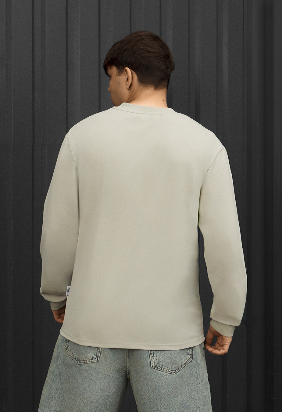 Longsleeve Staff light olive