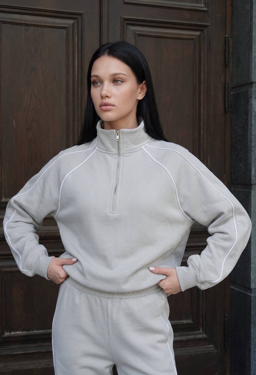 Dres Staff stu light gray fleece