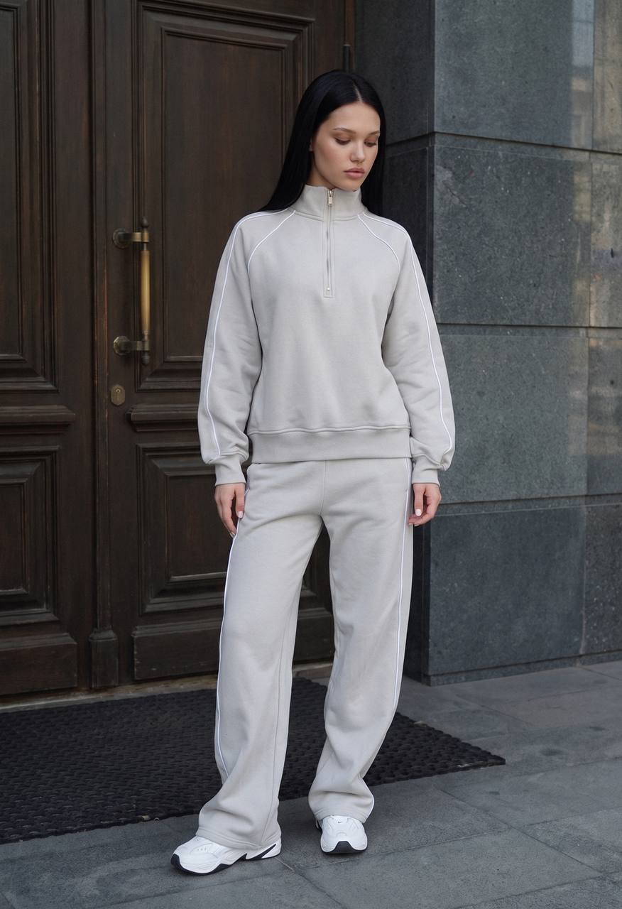 Dres Staff stu light gray fleece