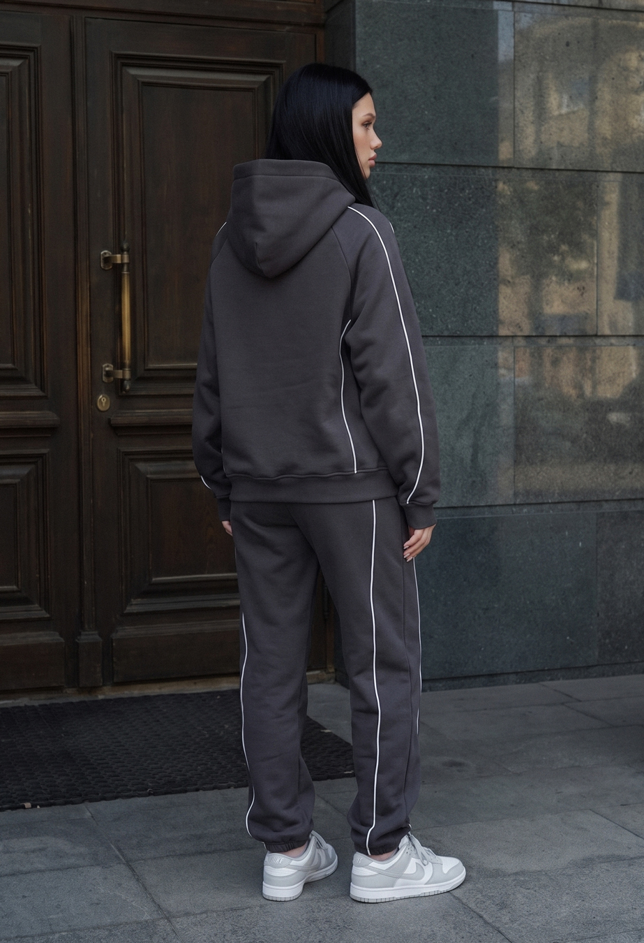 Dres Staff sh gray fleece