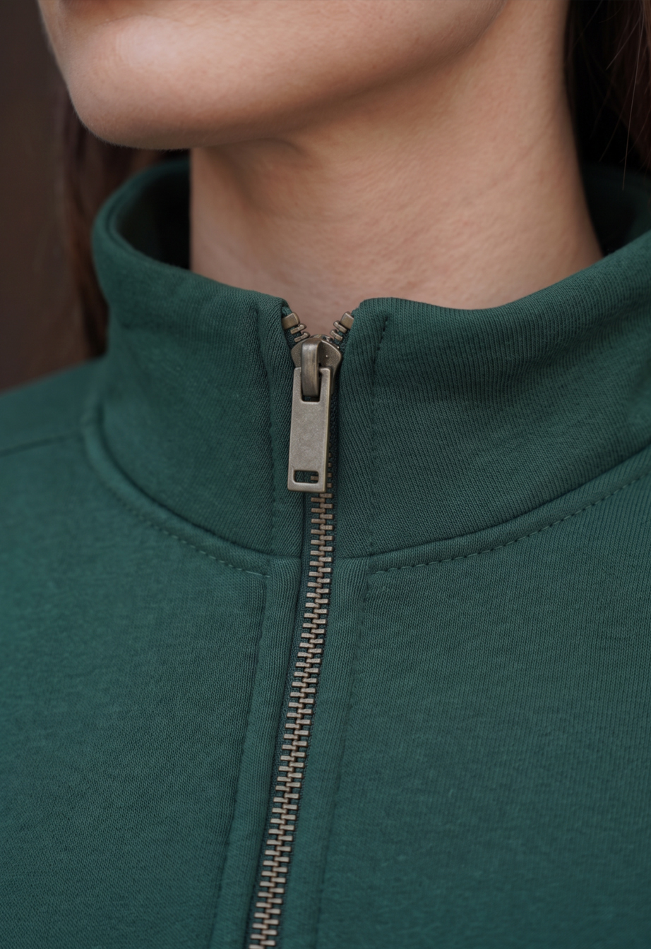 Dres Staff bet green oversize fleece
