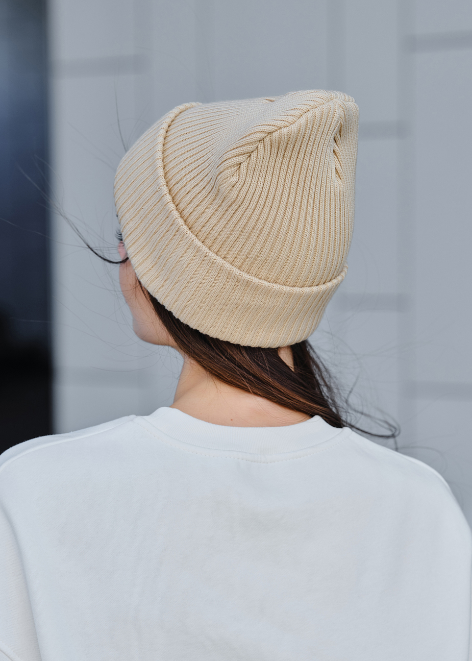 Czapka damska Staff 2 beige basic