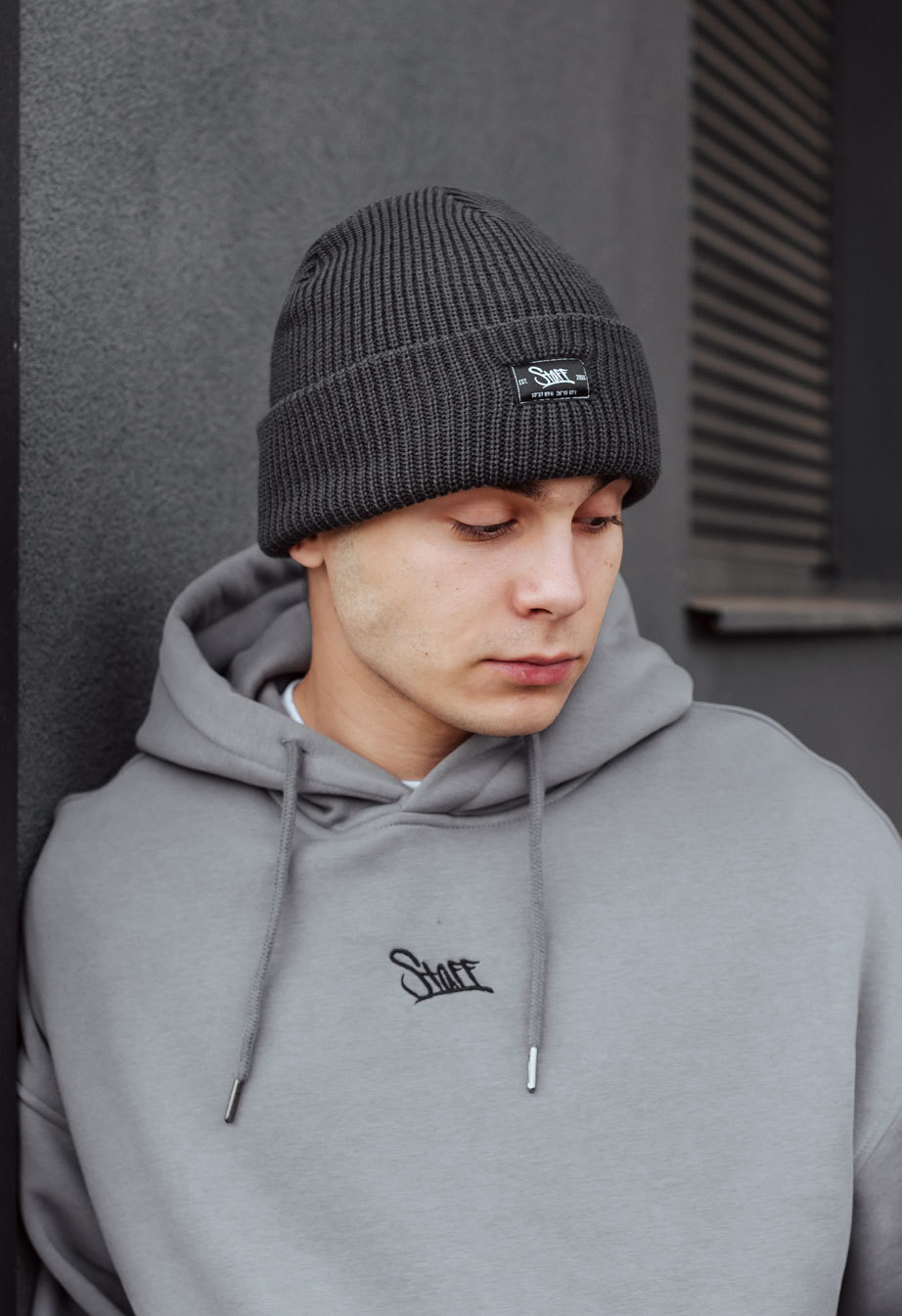 Czapka Staff m12 gray logo basic