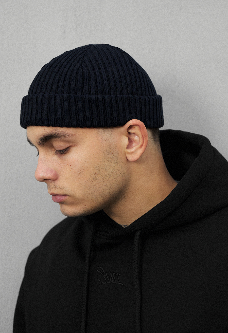 Czapka beanie Staff 1 navy