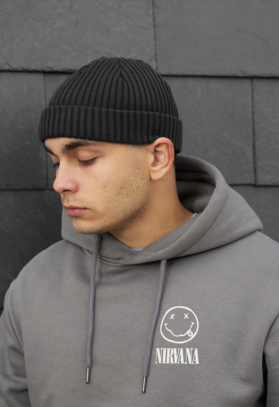 Czapka typu beanie Staff 1 dark gray