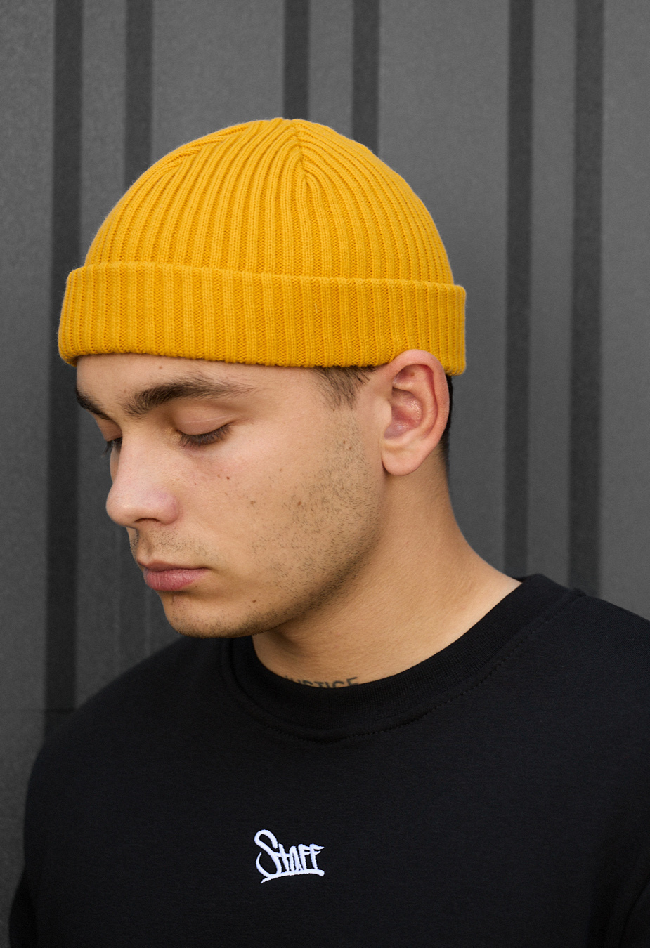 Czapka beanie Staff 1 yellow