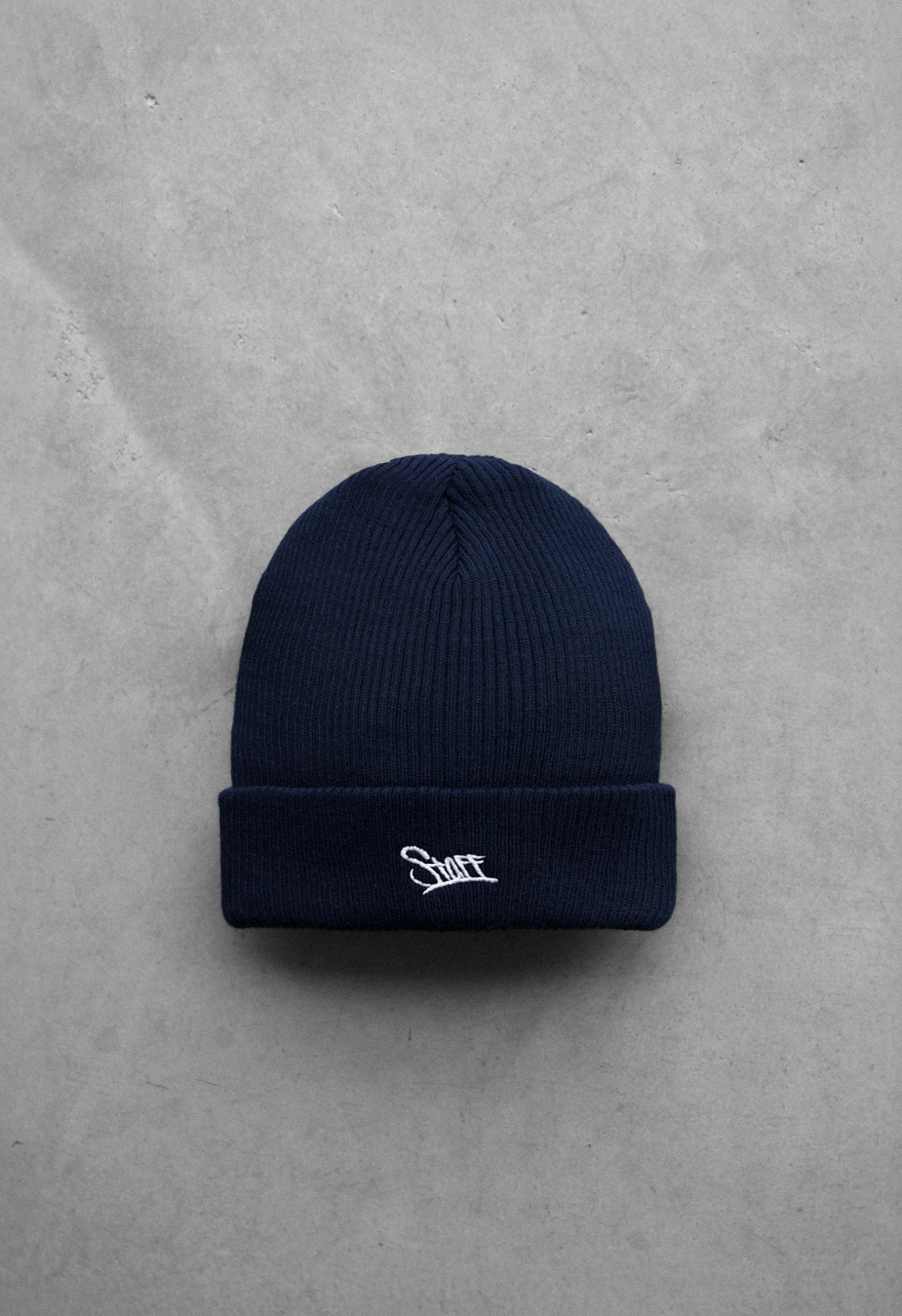 Czapka Staff 6 navy logo