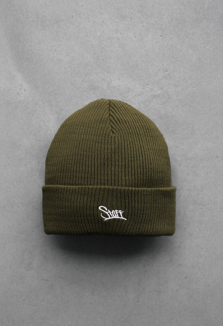 Czapka Staff 6 khaki logo