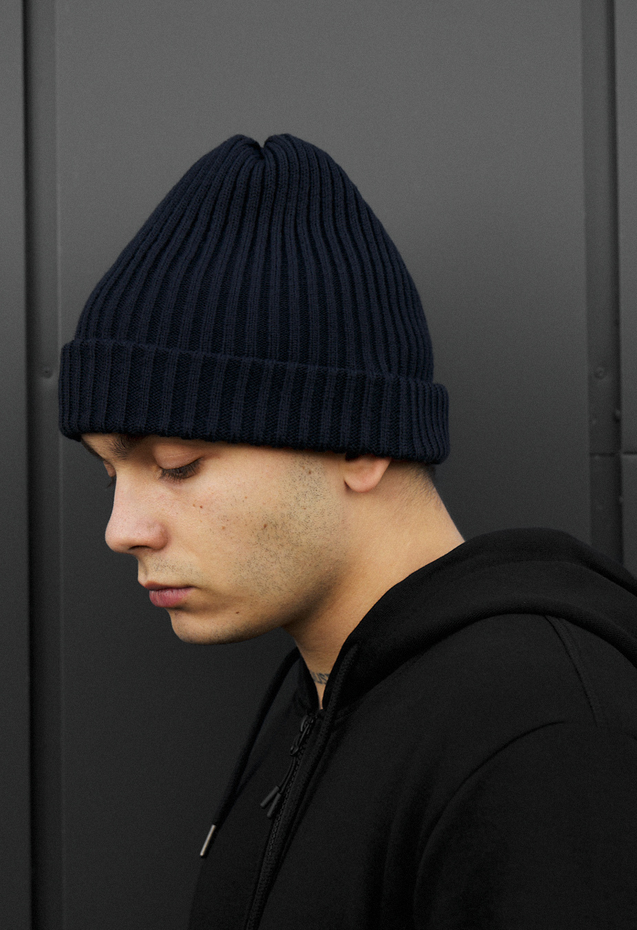 Czapka Staff 10 long navy