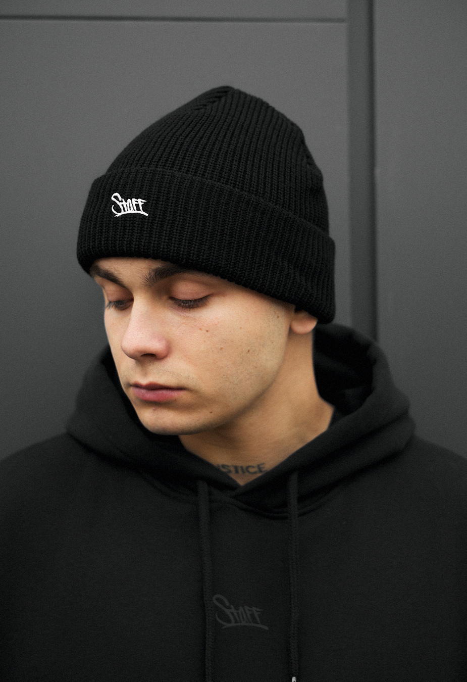 Czapka Staff 12 logo black