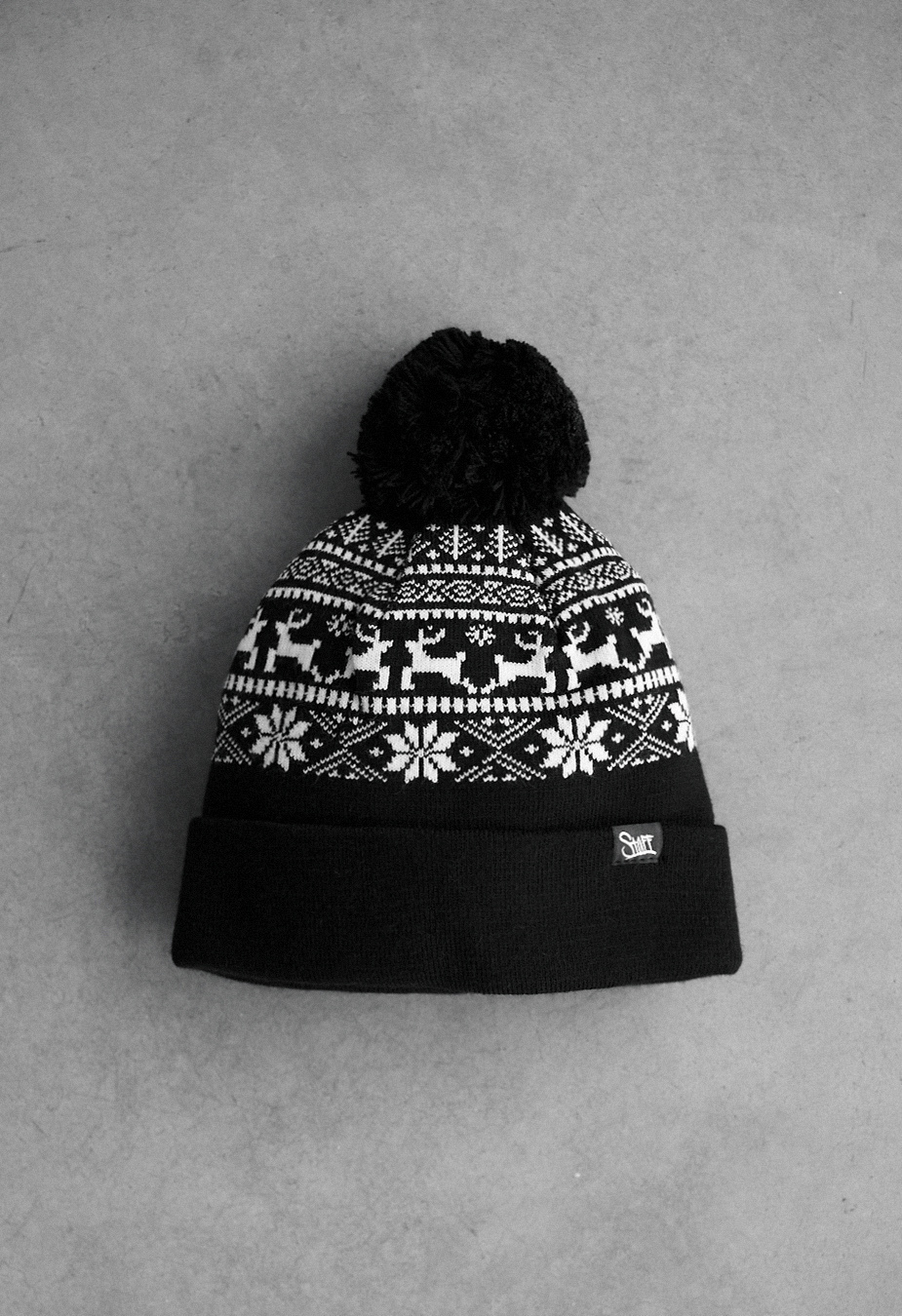 Czapka Staff black & white pattern